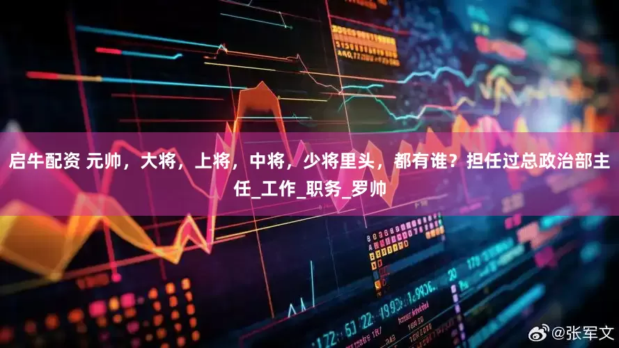 启牛配资 元帅，大将，上将，中将，少将里头，都有谁？担任过总政治部主任_工作_职务_罗帅