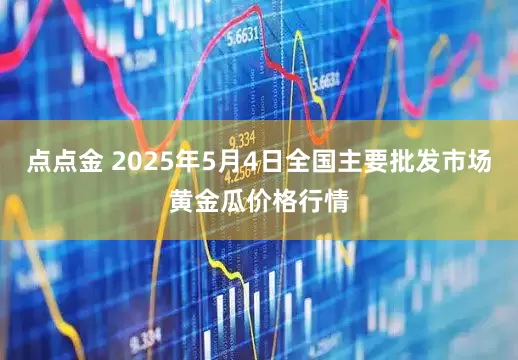 点点金 2025年5月4日全国主要批发市场黄金瓜价格行情